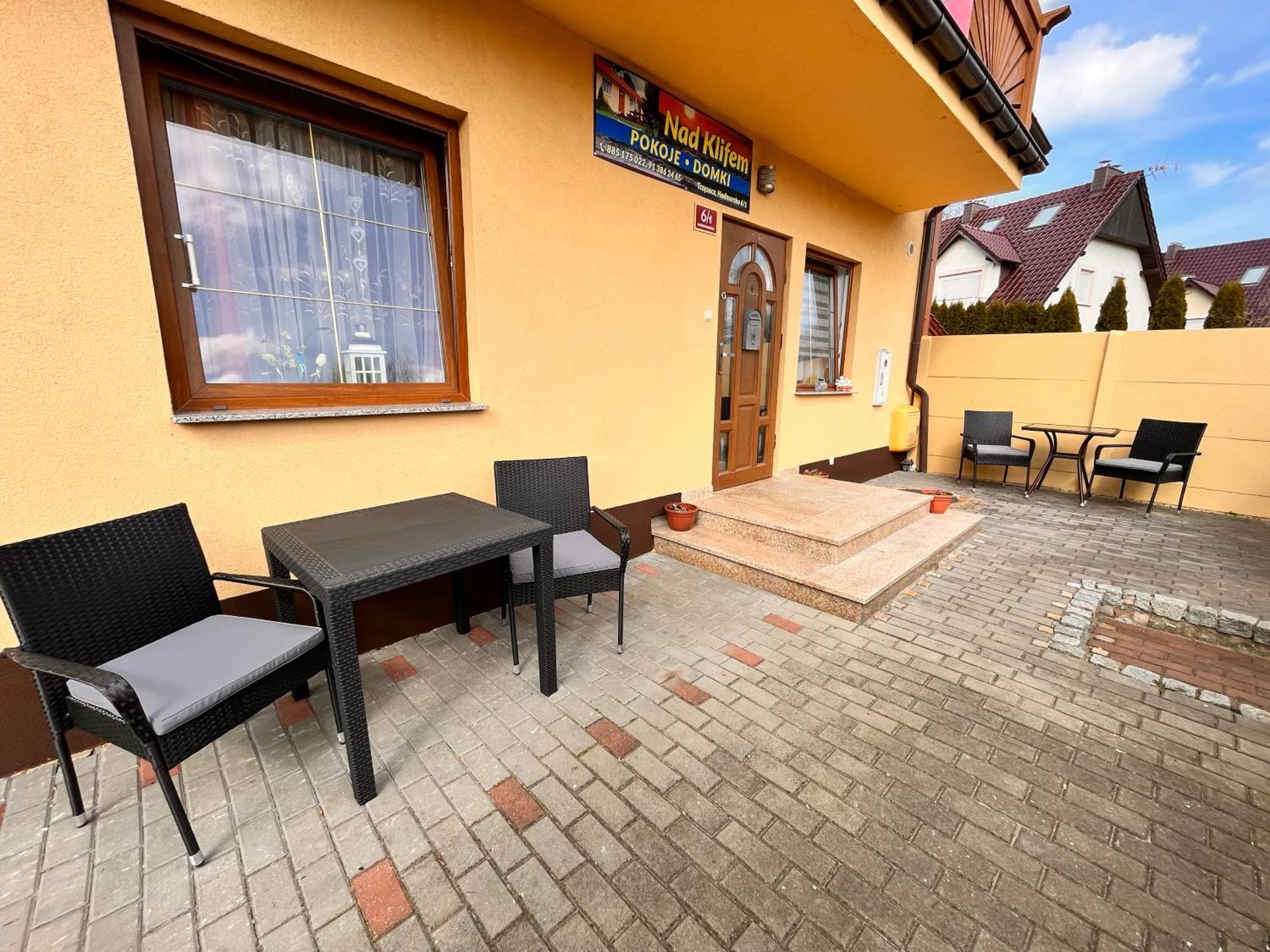 Pokoje Nad Klifem Trzesacz Luaran gambar