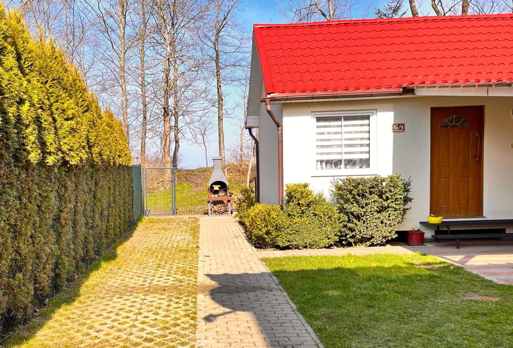 Pokoje Nad Klifem Trzesacz Luaran gambar